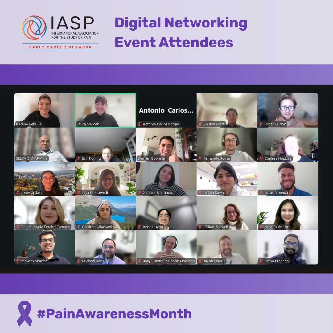 Last week’s #IASP ECN Digital Networking Event brought together Early Career Researchers from Brazil to the Philippines, Turkey to Australia, the US to India. Huge thanks to all participants, moderators &amp; the Communication Committee for making it a success - here’s to new