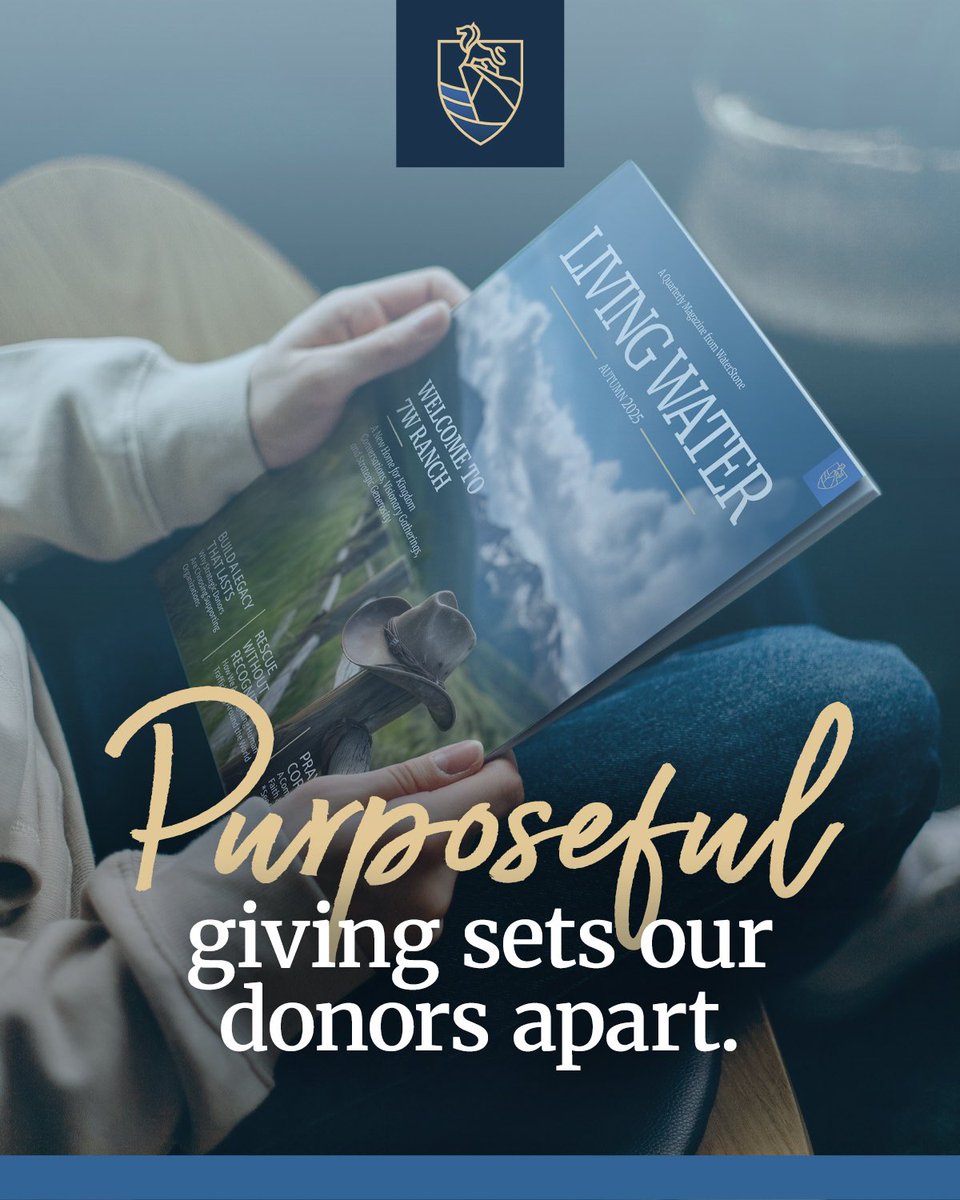 Purposeful giving is what sets our donors apart.