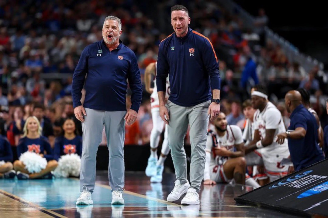 Bruce Pearl at Auburn:

Winningest coach in Auburn MBB history 
232-124
2 Final Fours 
5 SEC Championships
2X SEC Coach of The Year
6 NCAA Tournament Appearances
First Ever NCAA Tournament #1 seed (2025)
AP Coach of The Year (2025)
8 NBA Draft picks

Thank you for everything BP