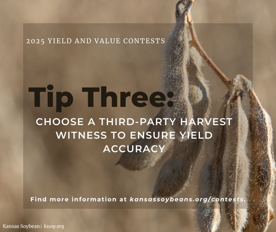 We can't wait to receive all the Yield &amp; Value Contests entries this year! Remember, each entry needs a non-relative witness to ensure the combine grain hopper is empty prior to harvest. Your local extension agent or banker is a great example, as long as they aren't related.😉