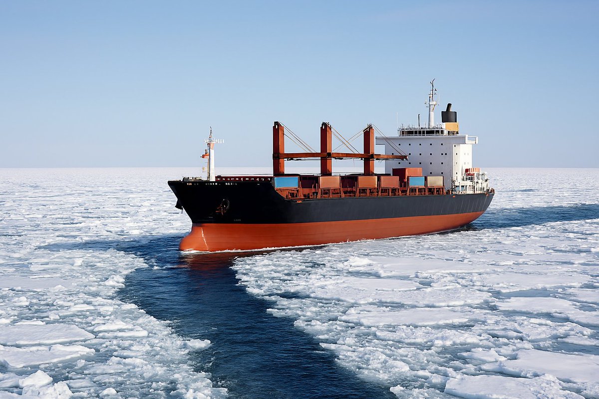 ConfluenciaPort's tweet photo. 🚢 China lanza una ruta ártica exprés entre Asia y Europa
🧭 Sea Legend opera con buques ice-class y carga premium
📊 El trayecto reduce tiempos y desafía el mapa logístico global
✍️ Por José “Pepe” Gestoso
📎 https://t.co/wpXwcbL2Bj
#SeaLegend #rutaártica #logísticamarítima #proyectosespeciales