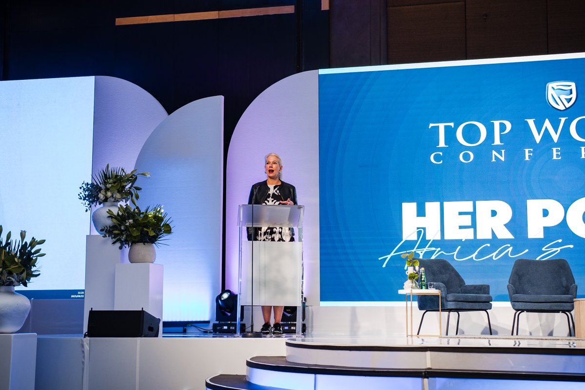 SBTopWomen's tweet photo. Second-last before our coffee break, @MrPriceSport's Phillipa Feher guided us through a #PowerPause, demonstrating a one-minute mindful meditation.
#SBTopWomen #WeRunBusiness #TopcoMedia @TopcoMedia @SB_BusinessZA https://t.co/K18vkIhWme