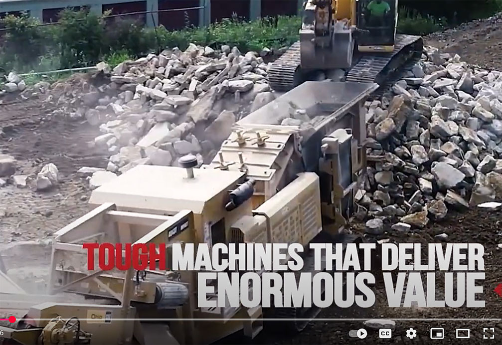 Tough Machines. Simple To Operate. Superior Support. We Keep You Working. #CrushEveryJob screenmachine.com 

youtube.com/watch?v=FGDOhg…