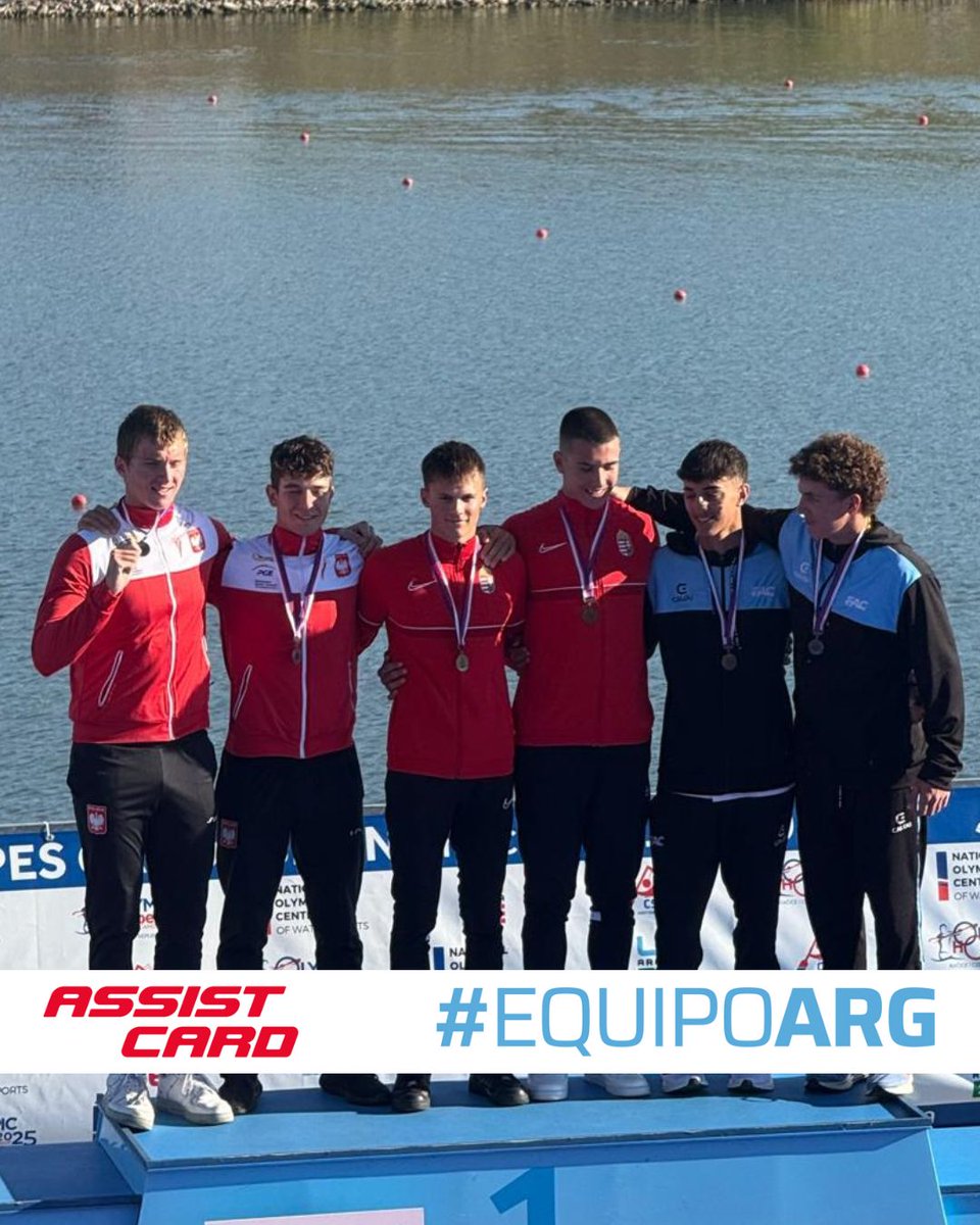 enardinfo's tweet photo. 🚣‍♂️🇦🇷 Argentina en los Olympic Hopes 2025 (Racice):

🥇 Nehuén Brenner (K1 1000 U16)
🥉 Brenner/Laise (K2 500 U16)
💪 Pedrotti 4° (K2 500) y 8° (K1 500)
✅ Bruno en K1 1000 U17
📌 Otros resultados en finales A y B: Garea, Huck, Di Salvo/Szyferman, Milcoff y Gonzalez Escales. https://t.co/EFHhR9opPQ