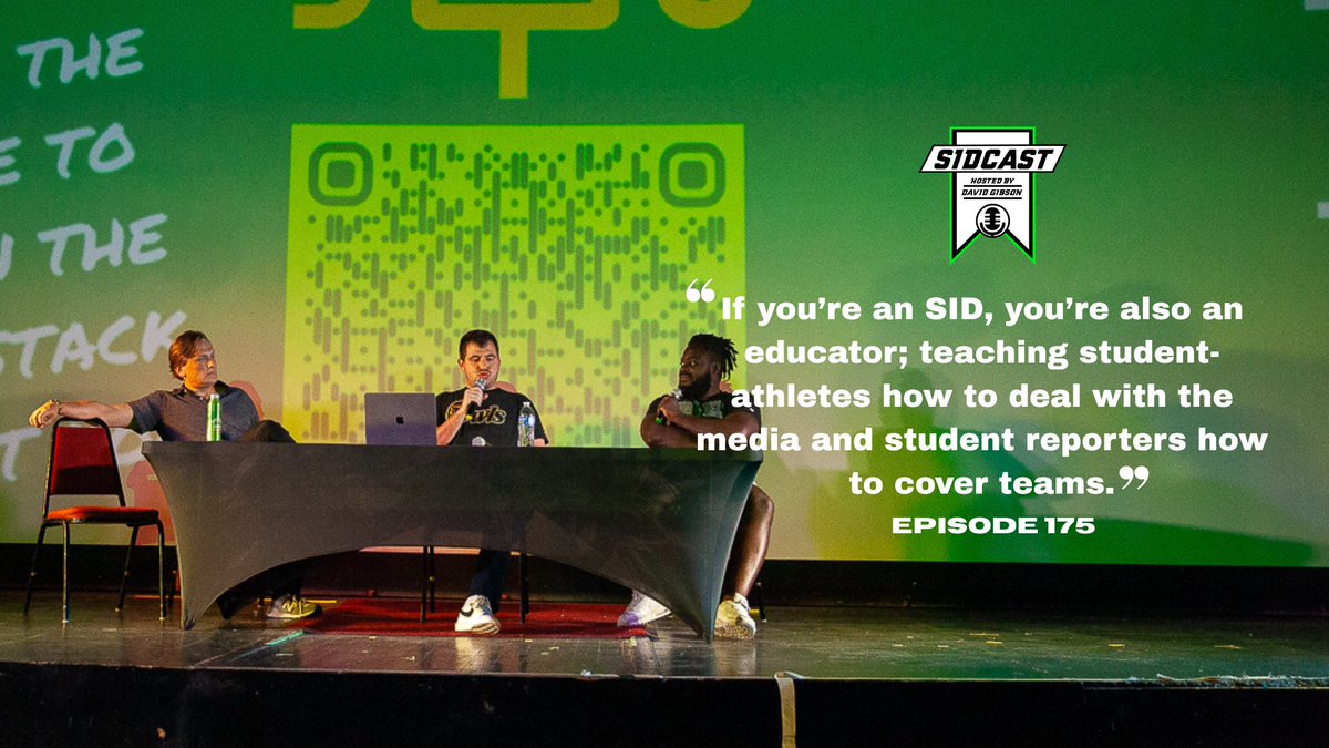 sportsinfocast's tweet photo. ᴀᴄᴄᴇꜱꜱ ᴀɴᴅ ɪɴᴅᴇᴘᴇɴᴅᴇɴᴄᴇ‼️

@alex_kirshner of @SplitZoneDuo tells the other side of SIDs working with the media and thinking of ourselves as educators.

🟢: https://t.co/5AOjilOtcY
🍎: https://t.co/ekanuEb8h3
📝: https://t.co/XMJkZi5qBf https://t.co/EoXW9Zq8bw