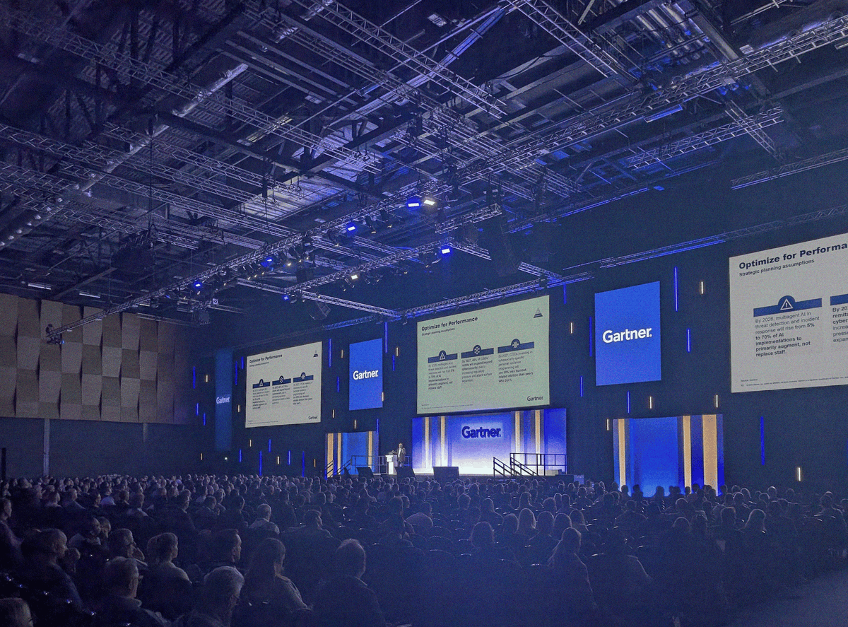 We’re at the <a href="/Gartner_inc/">Gartner</a> Security &amp; Risk Management Summit 2025 at Excel London.

It’s always a pleasure to connect with industry leaders and exchange insights about ensuring compliance, safeguarding resilience, and protecting margins in an increasingly regulated environment.