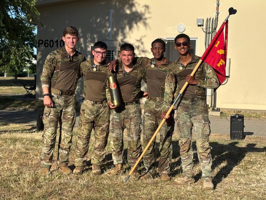 My youngins brought home the trophy this morning on behalf of the battery.