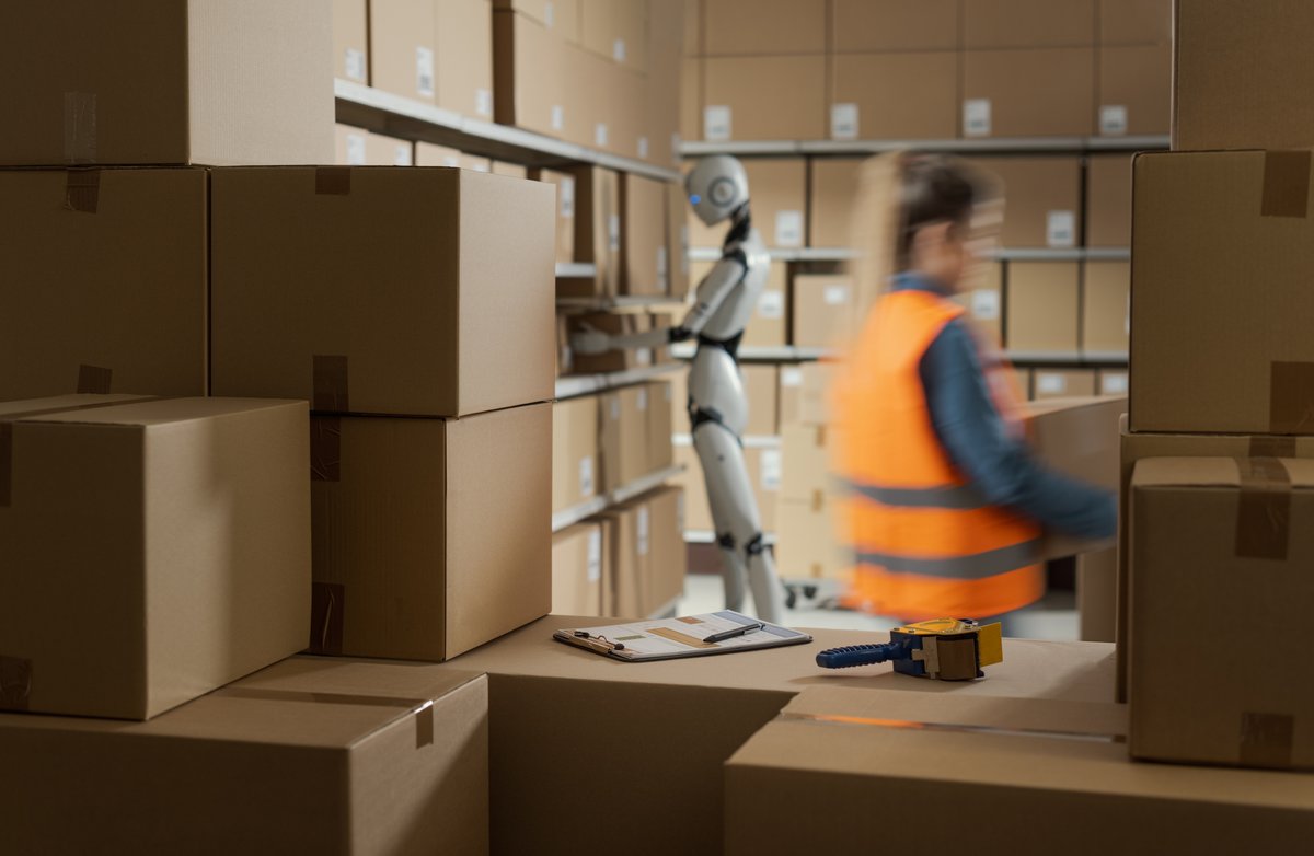 connectedworld's tweet image. Swapping out a medical term for one with legacy and edge. Haptics is the new frontier in warehouse robotics. Can your robot feel yet? connectedworld.com/haptics-an-imp… #HumanMachineInterface #FutureOfWork