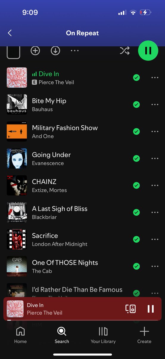 Icon + on repeat 🖤🦇