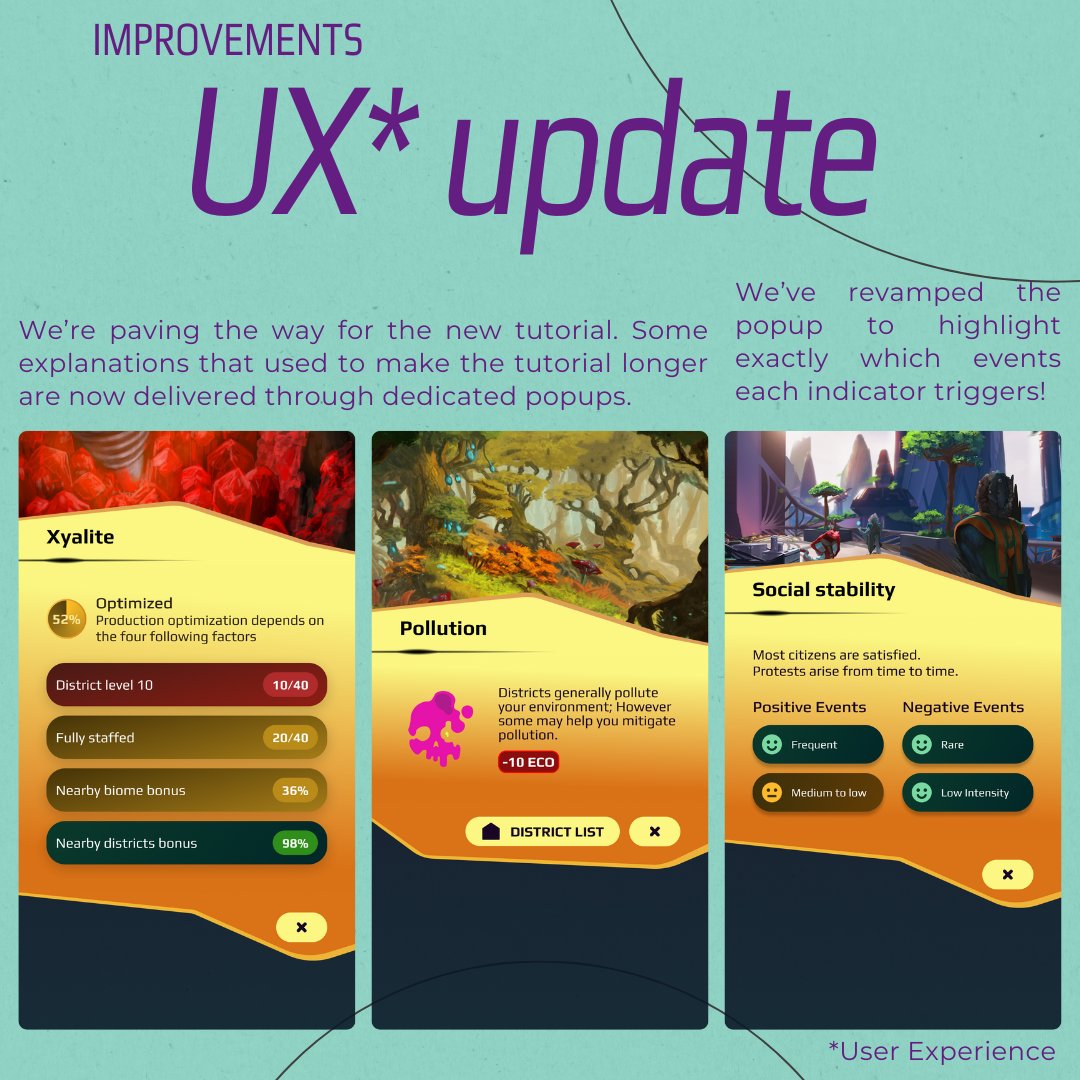 🚀 Alpha 4.2 is LIVE! Discover the all-new Planet Summary, dive into your planet’s economy, and explore resource optimization and energy balance with streamlined interfaces and a smoother user experience! 🌍✨#gameupdate ▶️play.google.com/store/apps/det…
