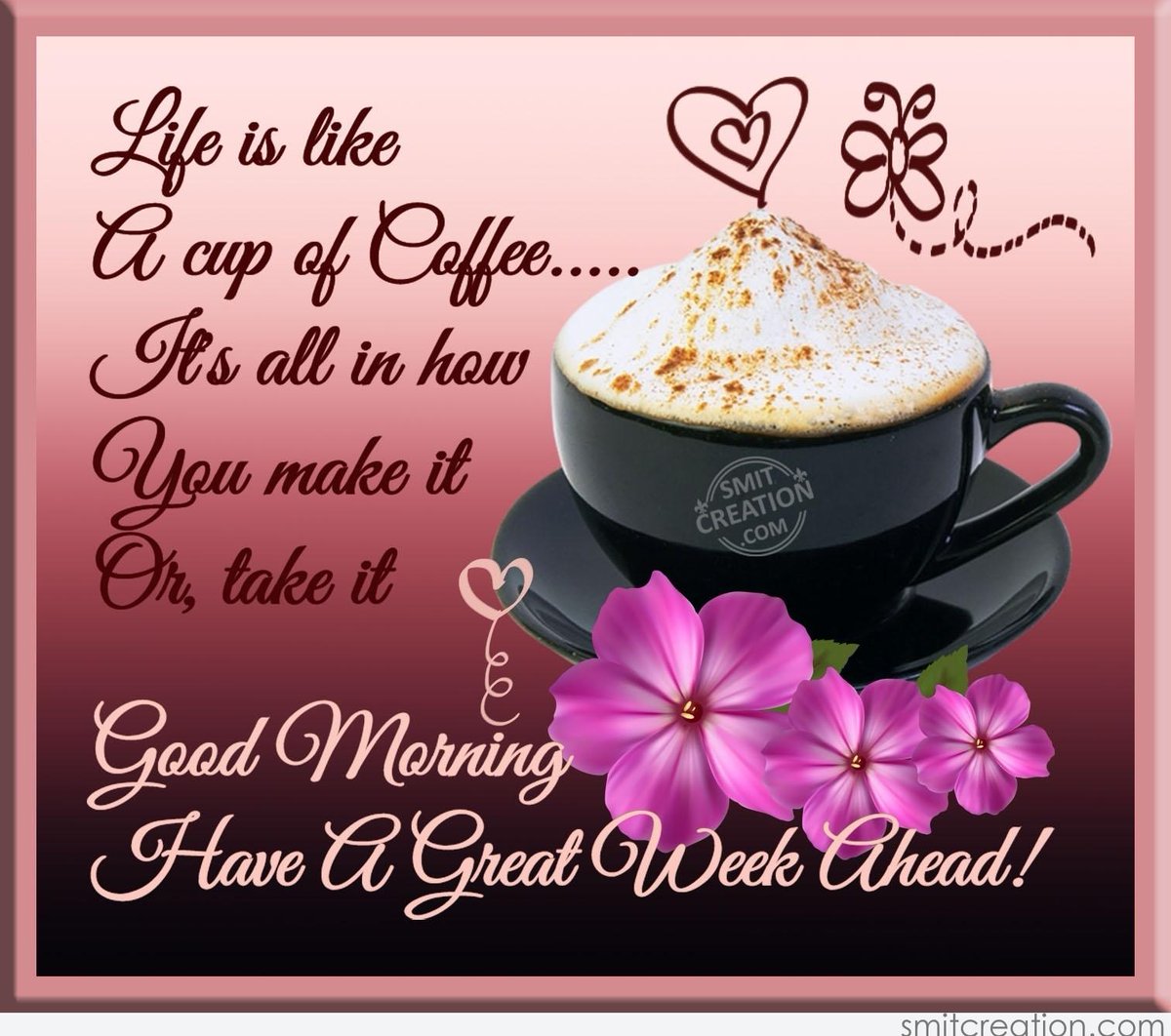 Good morning/afternoon, lovelies!! {{{hugs}}} ✿(◠‿◠)✿
Wishing you all a beautiful day and week. xx 🌞🌻🤗💖
#HappyMonday #Peace #Love #Smile #Hugs #BeGrateful #BeKind #SpreadLoveNotHate