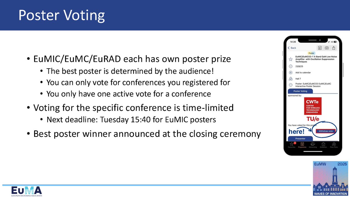 European Microwave Week (EuMW) tweet media