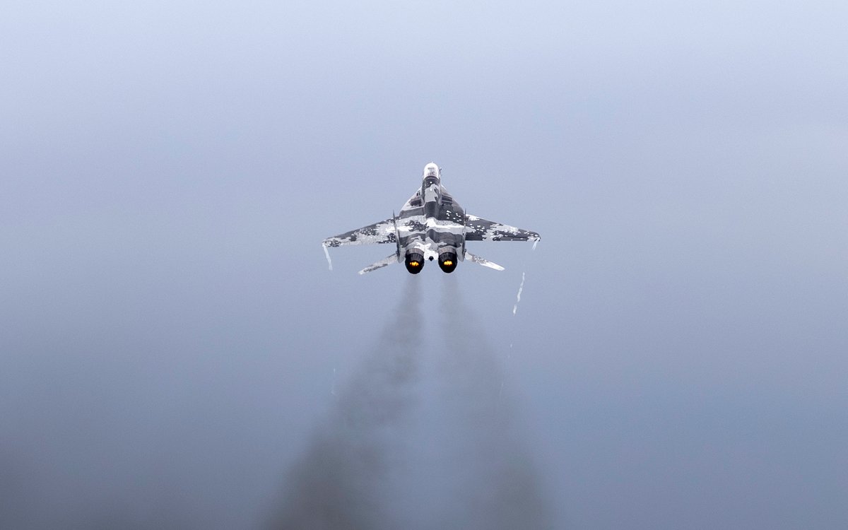 rookisaacman's tweet image. A lot of flying this weekend as we brought the first two F-5s into the action. Cool shot w/ MiG-29, F-5E & two Alpha Jets in formation--pretty sure that is a first. Even better, my two nephews got some training in and are closing in on their private pilot licenses.