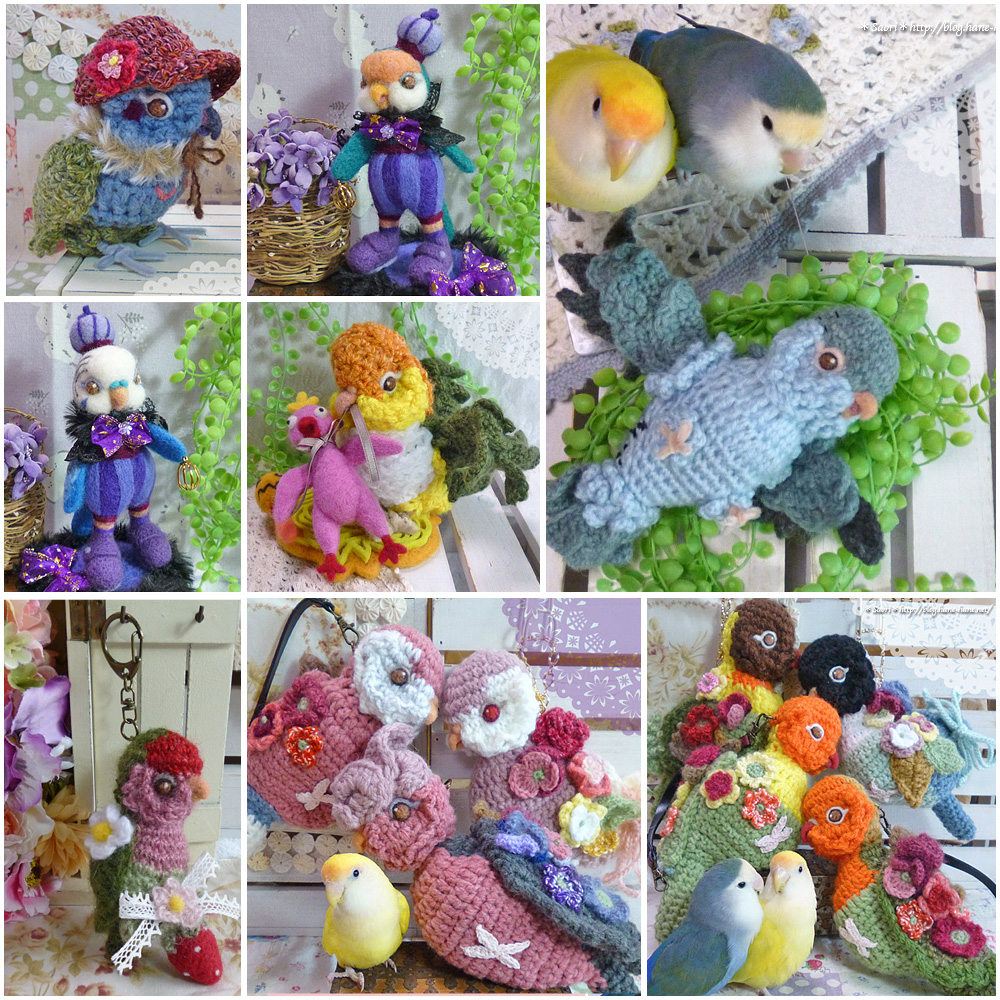 愛鳥を中心に小鳥作品制作してます
●ハンドメイド/Bird more
birdmore-ec.com/SHOP/886512/89…
●イラスト
＊suzuri
suzuri.jp/animalmatesaori
＊オリラボ
market.orilab.jp/user/5fb7d8797…
素敵なシェア企画❤️<a href="/Lupopo_cafe/">*LUPOPO cafe&gallery* 三軒茶屋の糖質オフのケーキ専門カフェとハンドメイドのお店</a> 様ありがとうございます
#インコ #羊毛 #編み物
