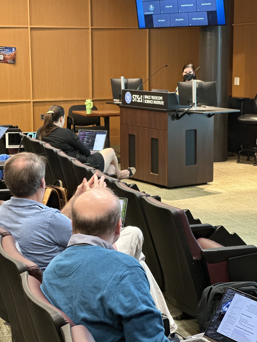The other week, the Roman WFI Calibration Working Group met at STScI to tackle the fine details that make great data possible — from detector non-linearity to darks, persistence &amp; more. 🔍

Want to join CalWG (or another WG)? Explore here: bit.ly/3VWajr7