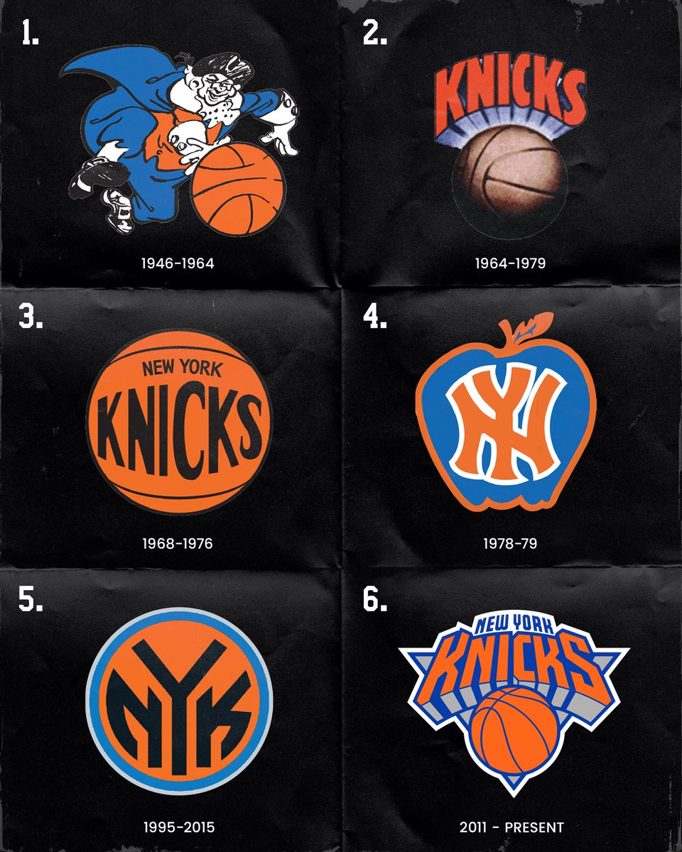 nyknicks's tweet image. these logos got us nostalgic... which was your fave? 🤔