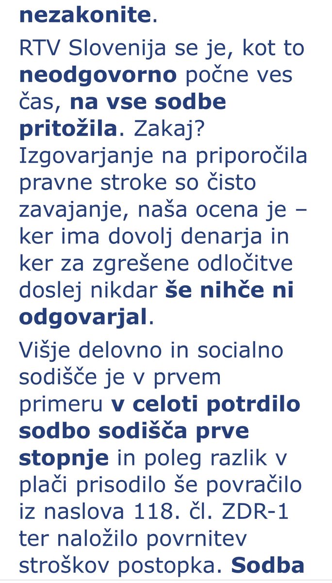 ➡️ Mi pišejo. Pristojno sodišče odločilo, da je depolitizirano vodstvo <a href="/RTV_Slovenija/">RTV Slovenija</a>, ko je metalo na cesto novinarke in novinarje oddaje Panorama, postopalo nezakonito: