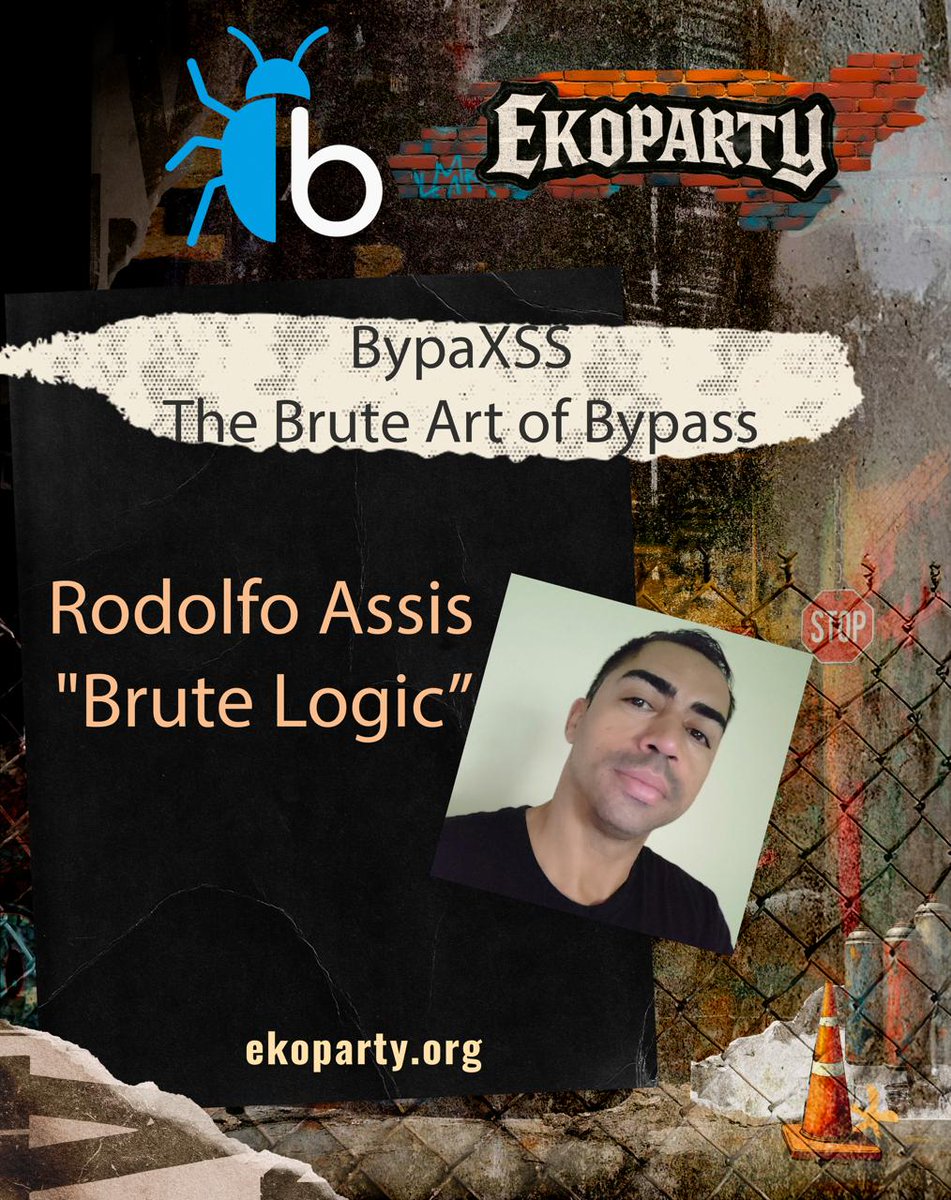 BugBountyArg's tweet image. After so much time wanting this to happen… we made it!

🚀 @BRuteLogic  is coming to the BugBounty Village with his talk &quot;The brute art of bypass&quot;

🔥 He will showcase real WAF bypasses, easy wins, common mitigation mistakes, and a brand-new tool to create unique evasion…