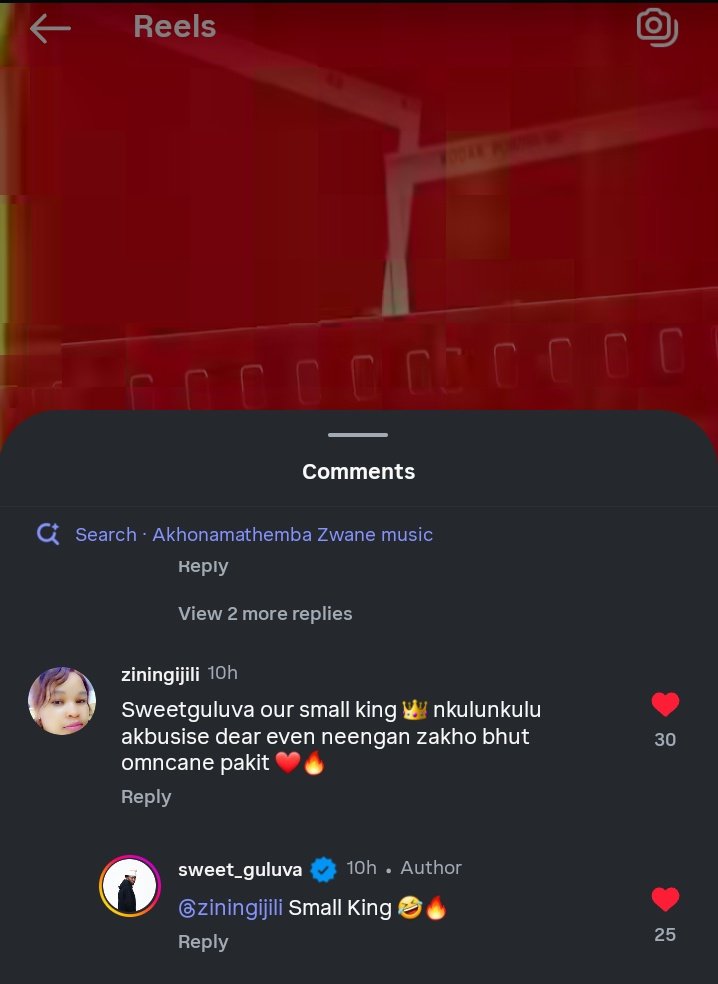 I love this comment so much😂  He is the baby and our baby boy please🥹❤️🔥

ONE OF NONE X SWEET GULUVA 
NEW SEASON FOR SWEET GULUVA
#lastDaytoVoteSweetGuluva
#GuluvaAkhonamathemba