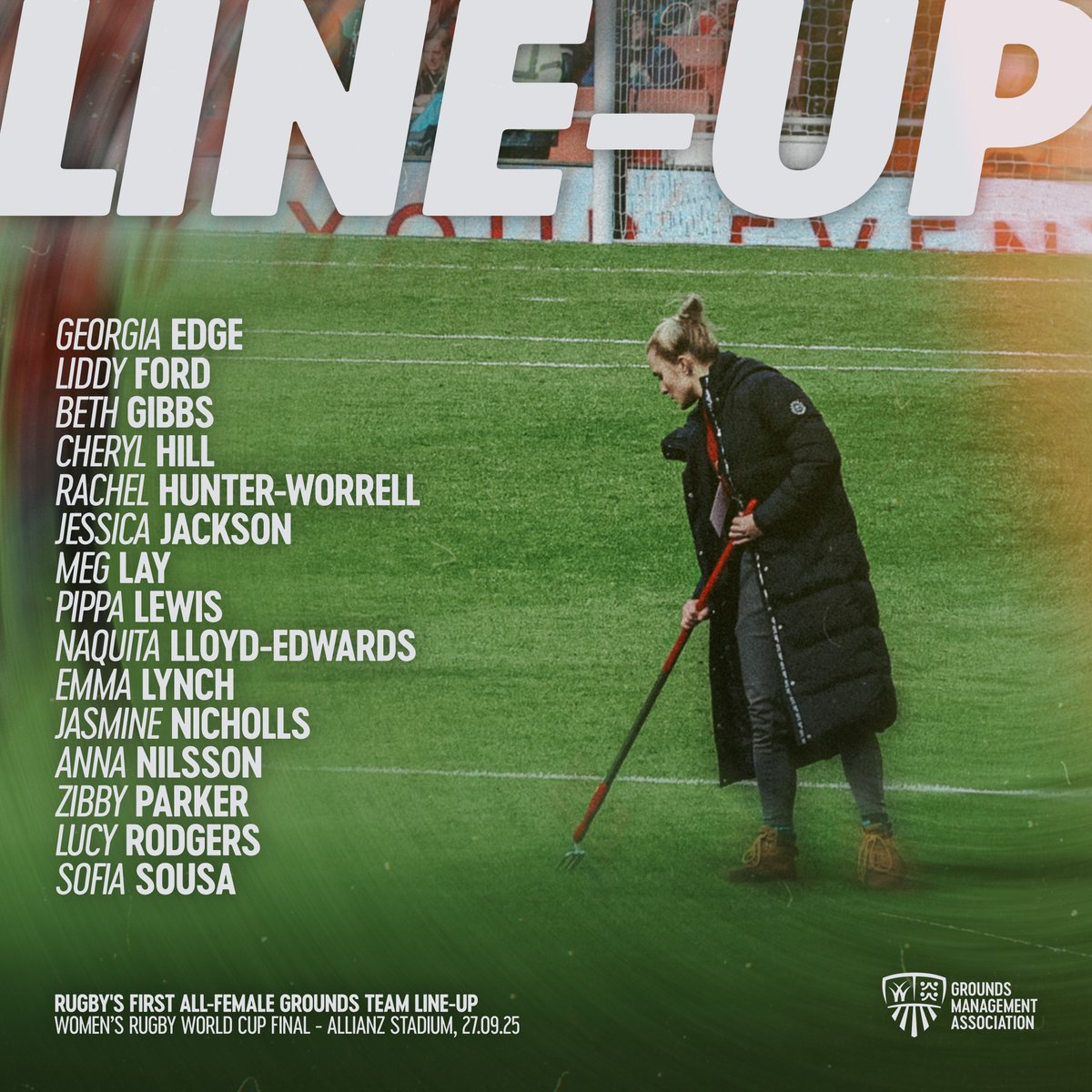 They’re ready to make history 🏉
Meet the all-female grounds team who will prepare the <a href="/allianz_stad/">Allianz Stadium</a> pitch for the #WRWC2025 Final!

💪 Here’s your matchday crew: buff.ly/uCmHGZI 

#FemaleGroundsTeam #GroundsManagement