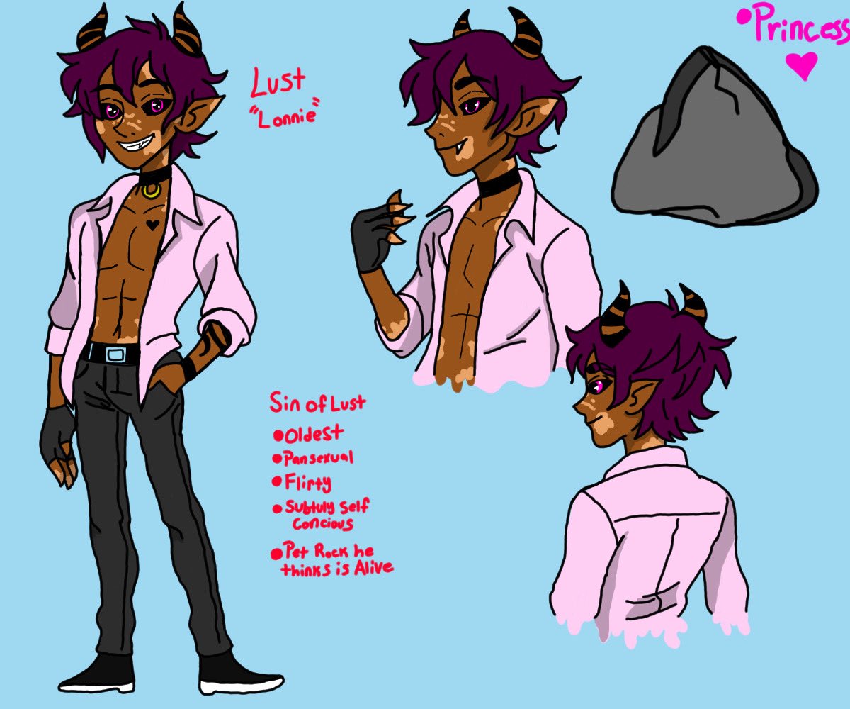Sweetpandacos's tweet photo. Meet Lonnie
I have new ideas brewing and I love this guy 💕
#originalcharacter #OC #vitiligo #selfhellp #originalshowidea #indianimation #characterdesigh #SevenDeadlySins #lust #sinoflust https://t.co/m1itiI6FLo