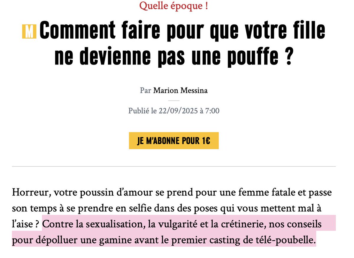 Pour Marianne, il s'agit de toujours contrôler les femmes, quoi qu'elles fassent.

Laissez-nous tranquilles.