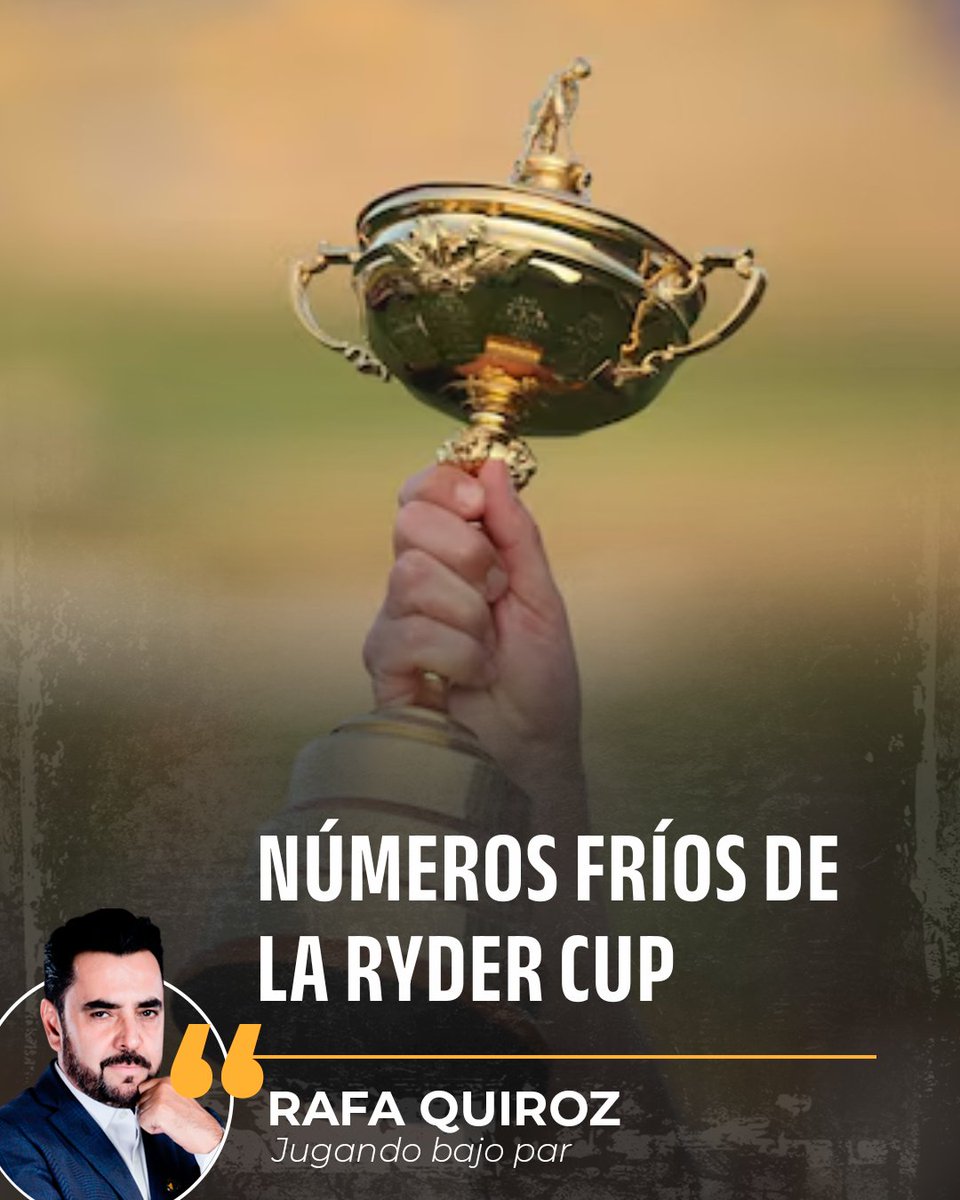 #JugandoBajoPar | Esta semana se juega el que para muchos es el evento más importante del golf, la Ryder Cup. El equipo americano será el anfitrión en Bethpage Black.
La columna de <a href="/WIPAQ/">RAFA QUIROZ</a> 
bit.ly/3VwlQ0l