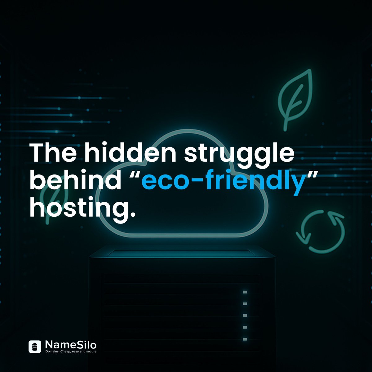 namesilo's tweet image. 🌍 Cloud hosting doesn’t have to choose between speed and sustainability. ⚡
Providers are closing the sustainability gap, delivering top performance while going green.

Explore what this means for your website. 👉  buff.ly/9mSXAHY

#CloudHosting #GreenTech