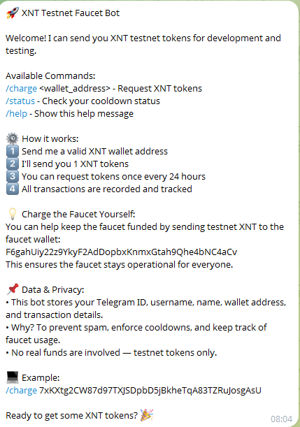 🚀 Hey X1 fam! I’ve put together a Telegram faucet for <a href="/X1_chain/">X1 Blockchain</a> to make it easier for everyone in the community to get started.

🤖 Check it out here: @x1faucetbot

Built this as a small contribution to support the growing ecosystem — big shoutout to <a href="/mrJackLevin/">ⓧ Cypherius Prime 🛞X1</a> for inspiring!