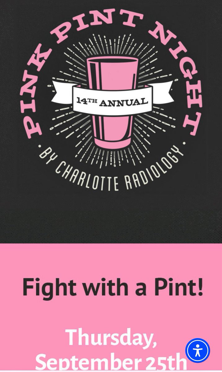 LCI_YWBP's tweet image. On Sept 25 join @CLTRadiology @GiveAtrium @LevineCancer at @NoDaBrewing to #FightWithAPint! PINK PINT NIGHT brings the #breastcancer community together and #ProjectPINK makes #breasthealth accessible for #CLT women. #Mammogram #BreastCancerAwareness 👉🏼FightWithAPint.com