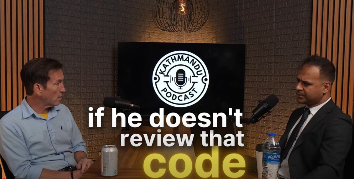 What if I told you I could count the people who actually understand deep cybersecurity on two hands?

Worried? You should be. 🙃

On the latest episode of the Kathmandu Podcast, <a href="/theblackcapsguy/">Sanjeev Niroula</a> and I dug into everything from system architecture and prompt engineering to why
