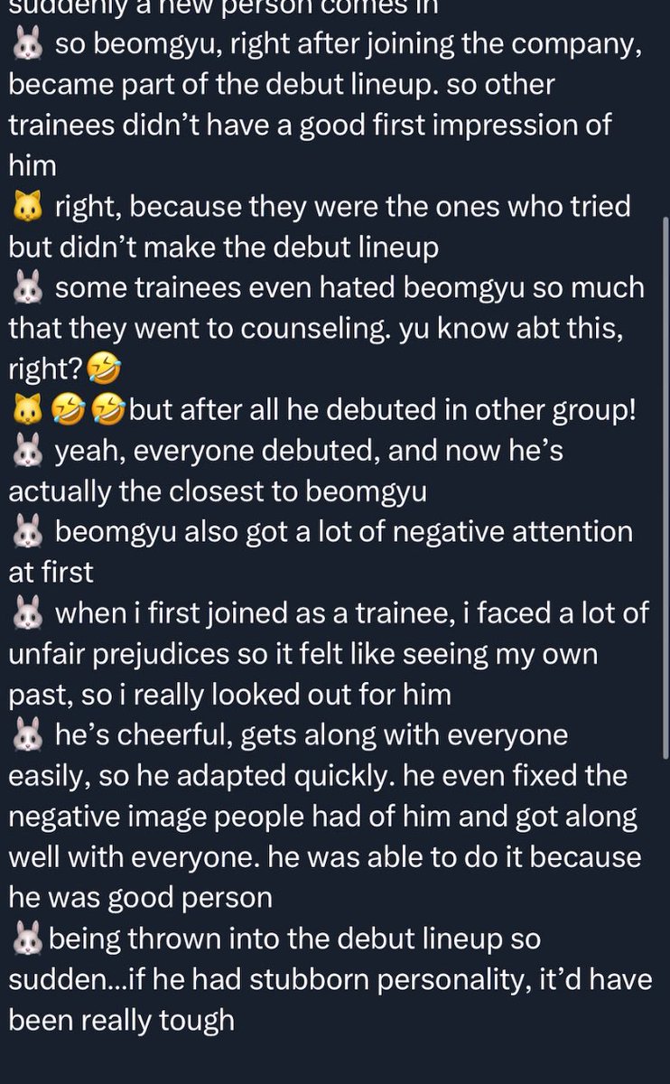 no cause why would you even say these things on a public live??? and laugh about it? just really mean