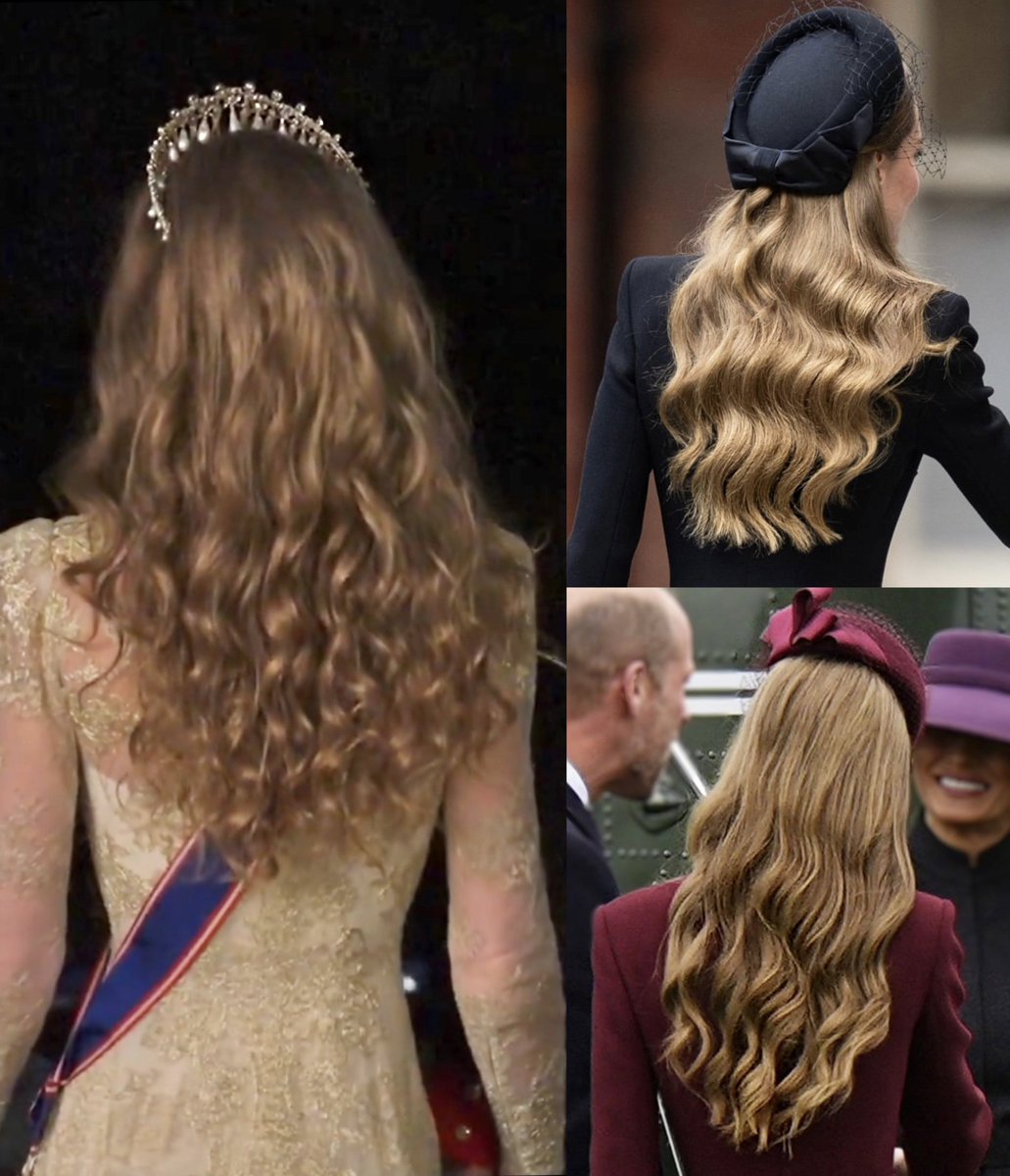 RoyallyBelle_'s tweet image. The Princess of Wales’ hair was so gorgeous last week 🤩😍