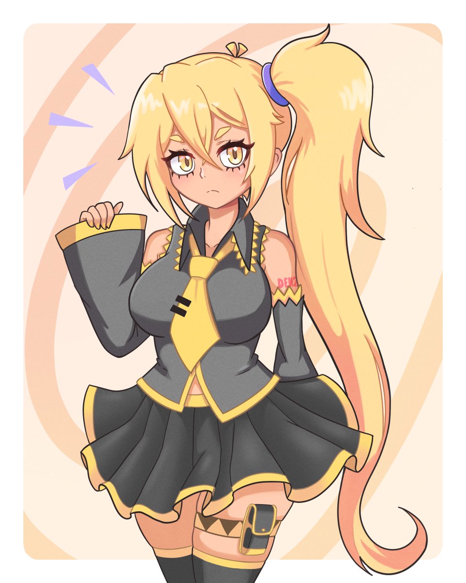 KaleIsLazy's tweet image. Akita Neru #Vocaloid #FanArt