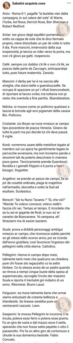 #PagelleDeWarte
#LazioRoma
#Derby
#SerieA