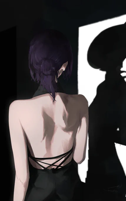 I love this back view #チェンソーマン #chainsawman #reze