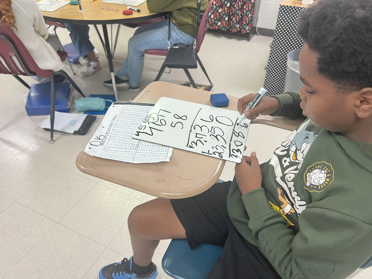 Multiplying 3 digits by 2 digits! <a href="/FCPSchoolsTN/">Fayette County Public Schools</a>