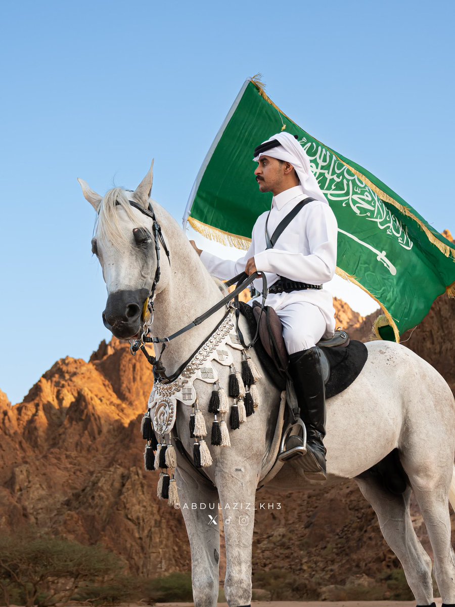 وارفع الخفاق أخضر يحمل النور مسطر رددي الله أكبر يا موطني💚🤍💚🤍