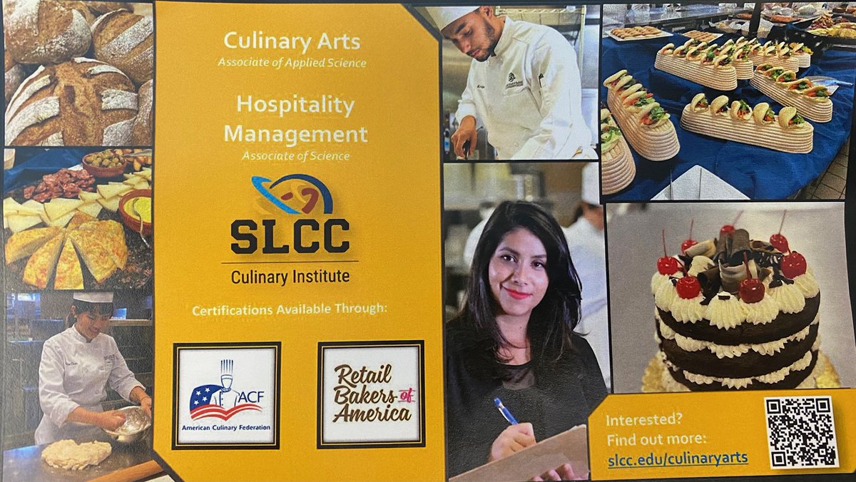 ProStart students from Copper Hills and Riverton High were invited to the SLCC Culinary Institute today for a tour and lunch. Students Learned about the culinary program and were served delicious Filipino cuisine prepared by SLCC students.