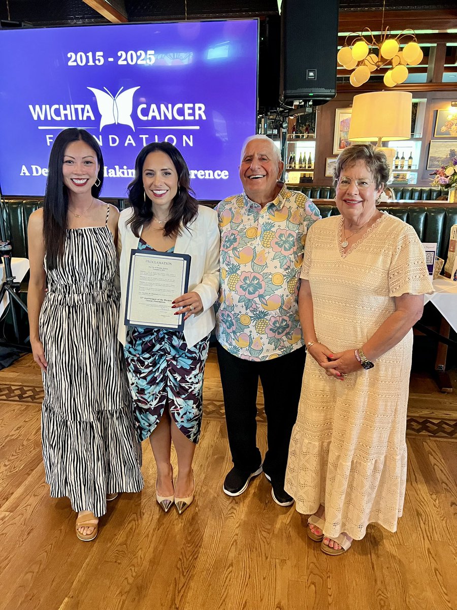 LilyWuKansas's tweet photo. For a decade, the Wichita Cancer Foundation has been providing life-saving funds to help cancer patients pay their insurance premiums.
Support their mission ➡️ https://t.co/bAUWJf9L8W
#community #ilovewichita #allforwichita https://t.co/dnGQ2InLYh