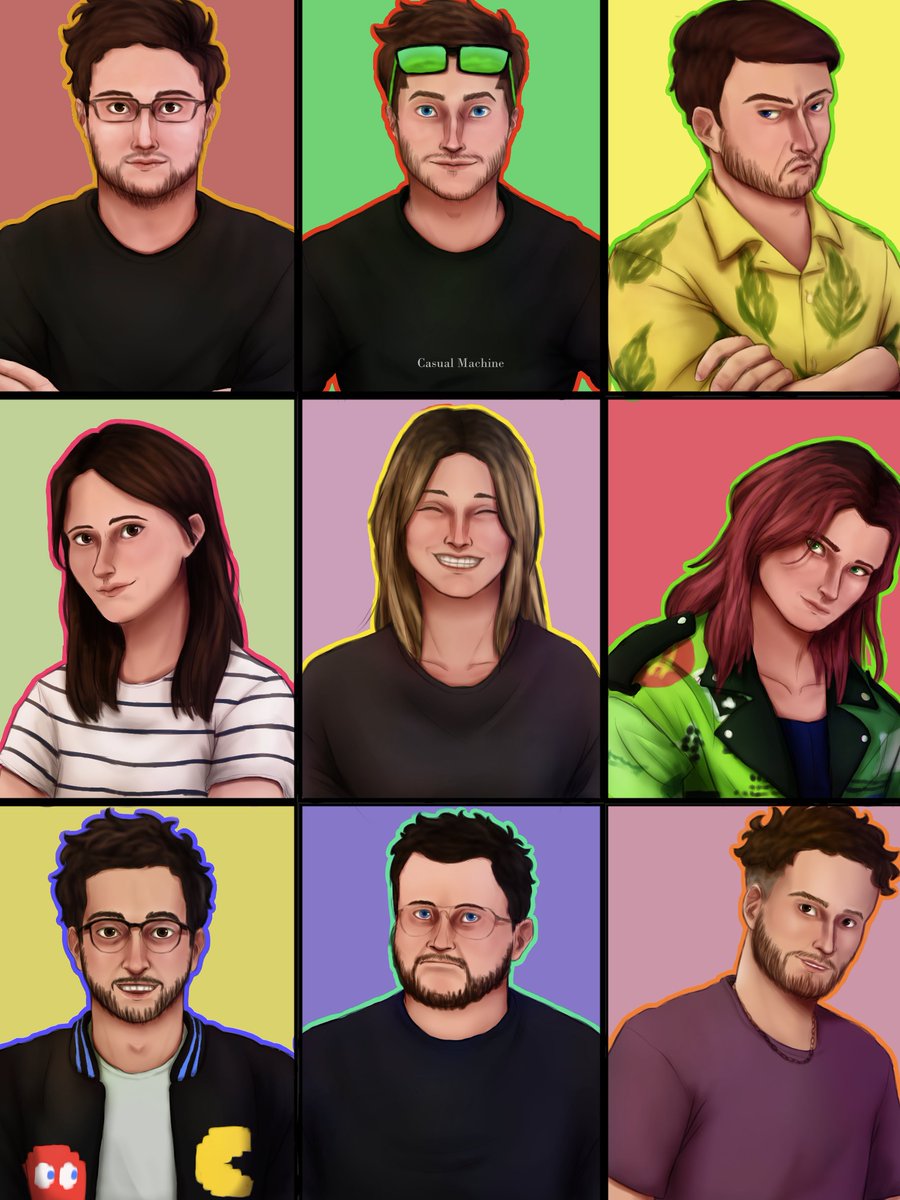 CA Y EST OMG après des heures de charbonnage j'ai fini mon fanart de la TEAM DU LUNDI !!!! J'en suis vraiment trop fière et j'ai passé beaucoup de temps dessus, donc les partages sont vraiment très appréciés <3 !!!