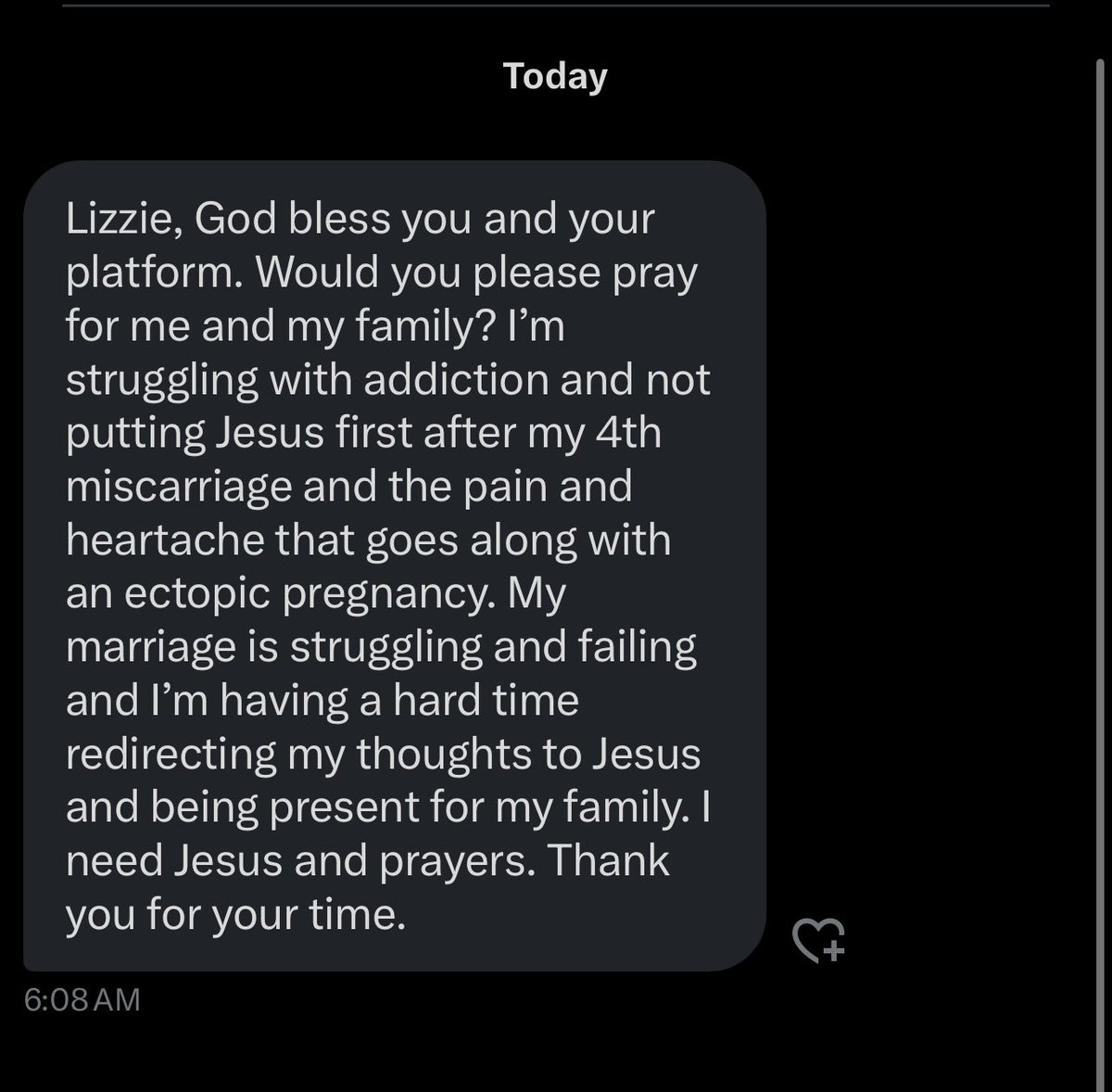 farmingandJesus's tweet image. Please please pray for this woman. 👇🏻💔