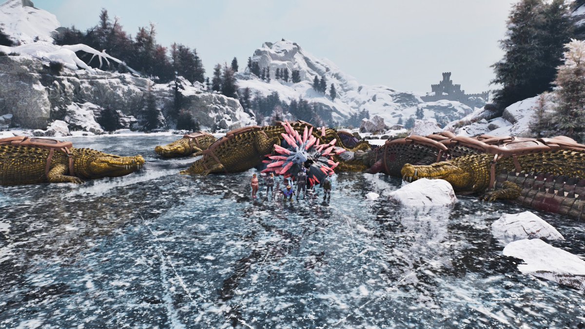 ArkHeyhey's tweet image. 最近拠点に引きこもりやったけど今日は久々にちゃんとARK💪
やっっっとヌナタク倒して来ました🥳
早くから準備は済ませてたのに唯一我々に足りないのはやる気でした🤣
ボスも倒したしラグナはひと段落🫠