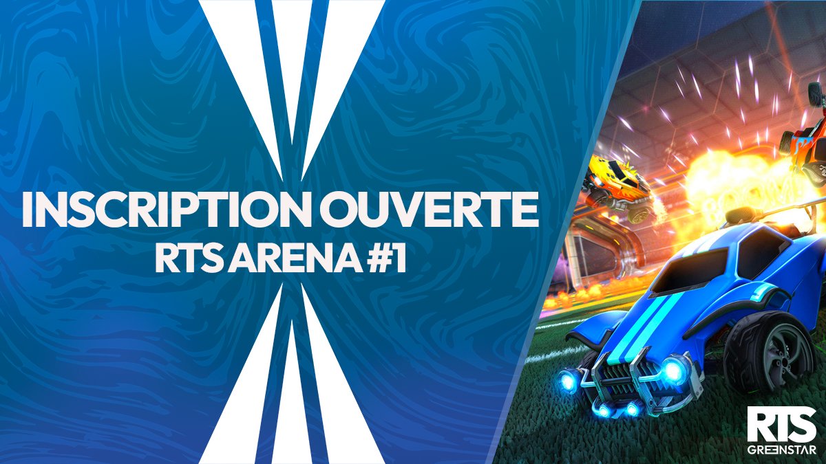 La compétition RTS est lancée sur Rocket League ! 🚀 

➡️Tournoi 3v3 
🏆 500€ de cash prize 
🗓 Du 10/10 au 6/12 
🔥 3 étapes pour gagner : RTS Arena, RTS Ascent et la phase finale RTS Heaven !  

Les inscriptions pour l'Open Qualifier #1 sont ouvertes.
start.gg/tournament/rts…