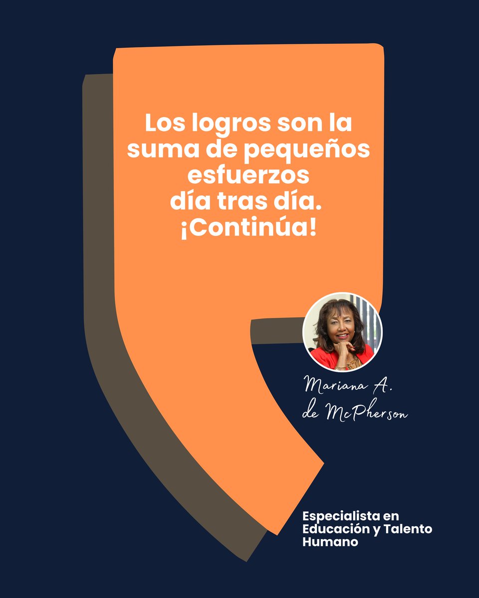 Mariana Archibold de McPherson tweet media
