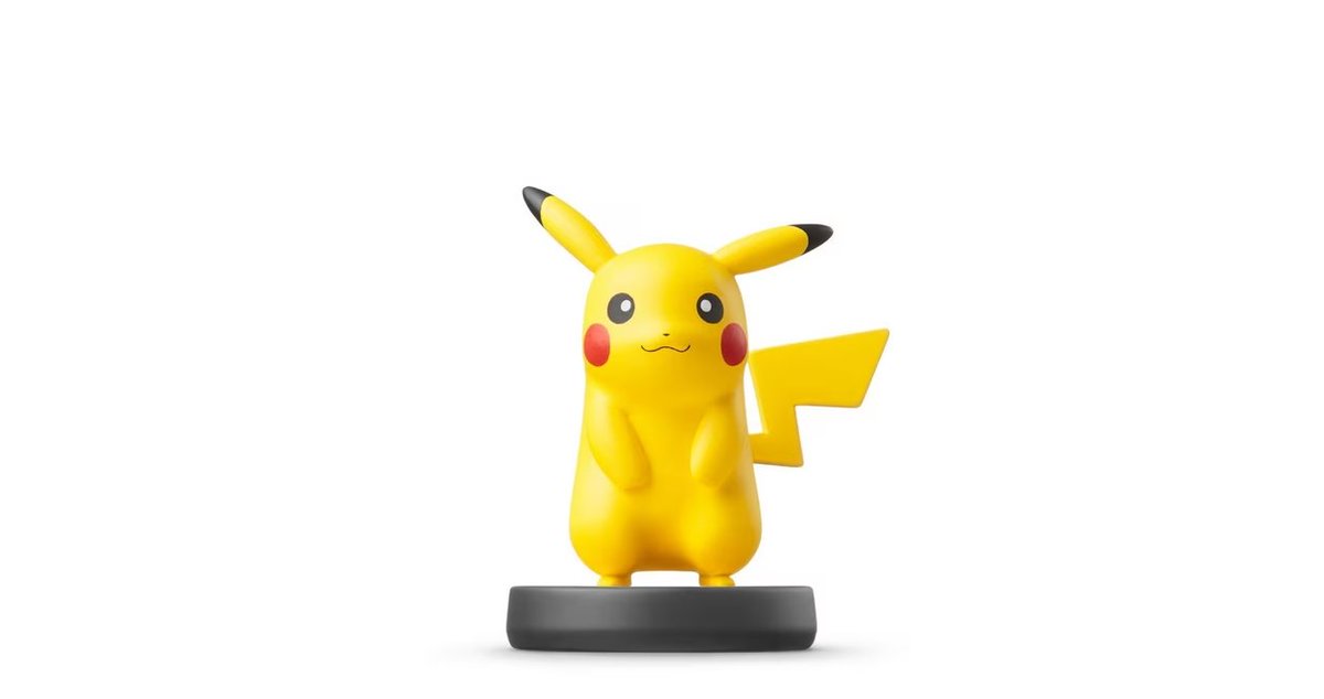 pokejungle's tweet image. 🛍️Deal alert: The Super Smash Bros. Pokemon Pikachu amiibo is available for $5.99 at GameStop while supplies last. Affiliate link: sovrn.co/ckh23y0