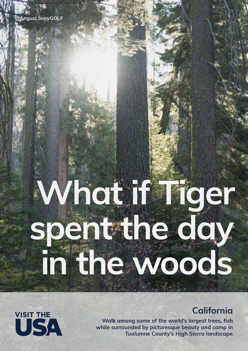 One Minute Brief of the Day: Create posters to advertise ANYTHING with celeb names in this format…#CelebNamePosterChallenge <a href="/VisitUSA/">Visit USA</a> <a href="/TigerWoods/">Tiger Woods</a> <a href="/OneMinuteBriefs/">One Minute Briefs ⏱️</a>