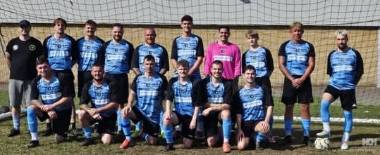 We play at Brinsworth Playing Fields Brinsworth Lane on Sunday v. AFC Thirsty Flame @ 10.30am in the League.