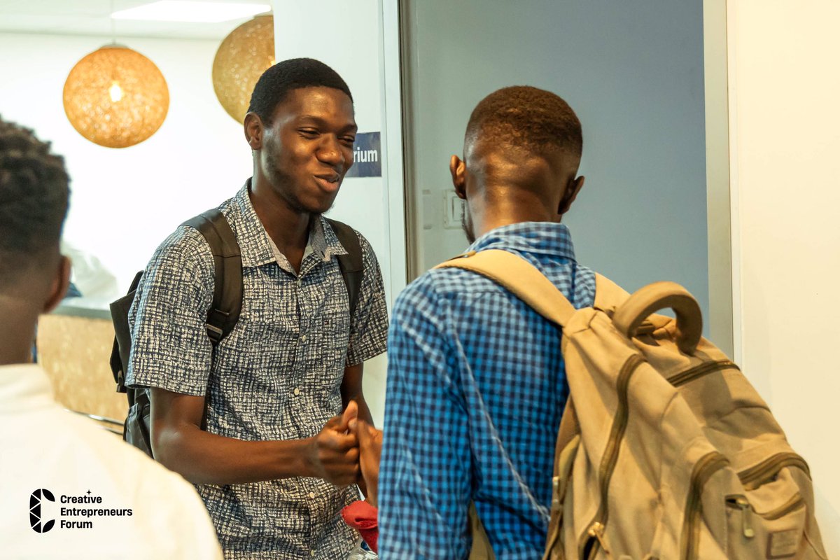 thecefghana's tweet photo. Kicking Off the Accelerator Journey! ๐
Last week we hosted our first sprint workshop meet up with the Creative Entrepreneurs Forum Accelerator Cohort in partnership with @SBIncubatorGH .
#CEFAccelerator #TheBusinessOfCreativity #VisionAndValidation #CreativeEntrepreneursForum https://t.co/gKtyDVbGZ8