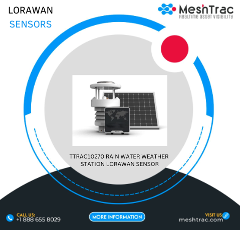 MeshTrac's tweet image. Trac10270 Rain Water Weather Station LoRaWAN Sensor is a weather monitoring system for various atmospheric conditions, such as temperature, humidity, wind speed, wind direction, barometric pressure and rainfall. #meshtrac #LoRaWAN
meshtrac.com/product/trac10…